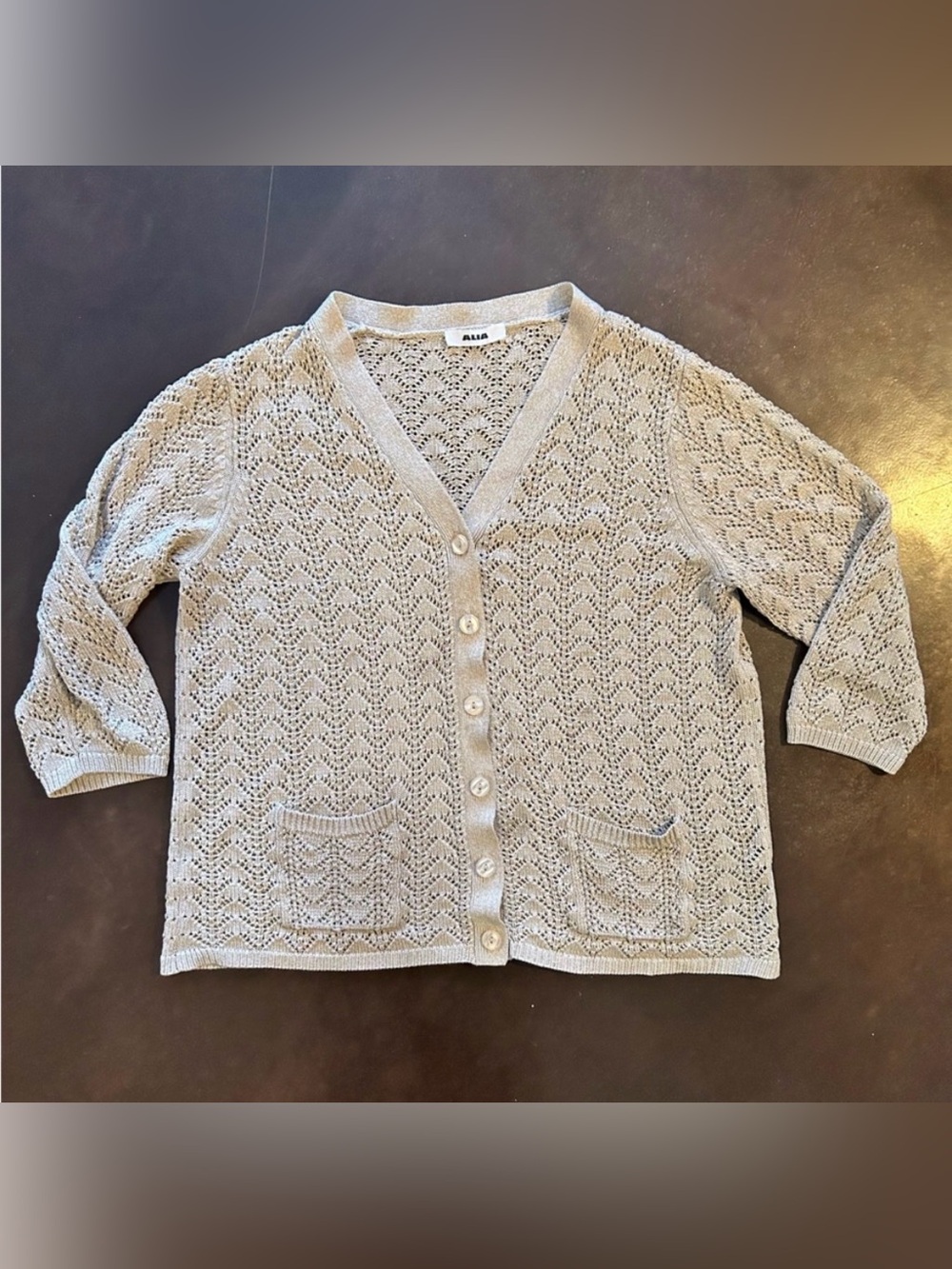 Vintage crochet grandma cottagecore cardigan- Alia- large size